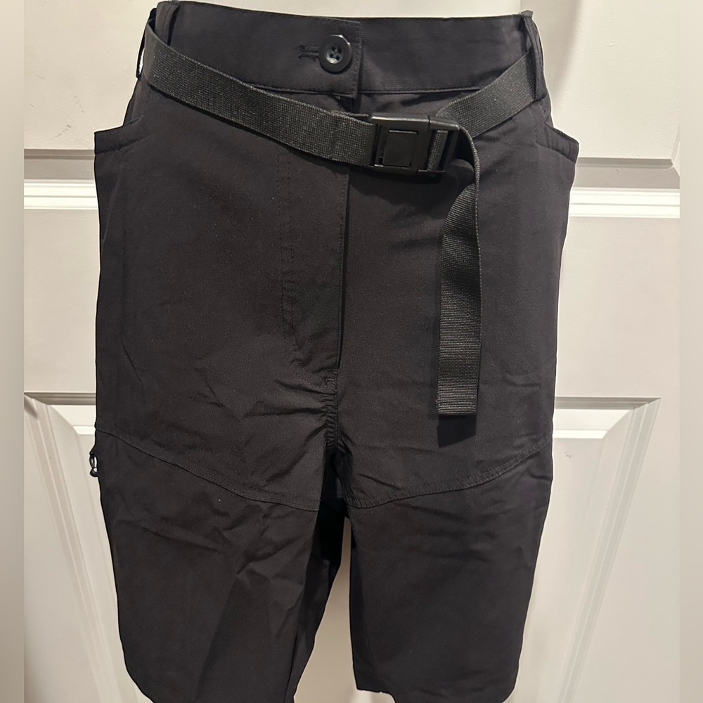AEROTECH DESIGNS CYCLEWEAR Men's Black Belted Shorts